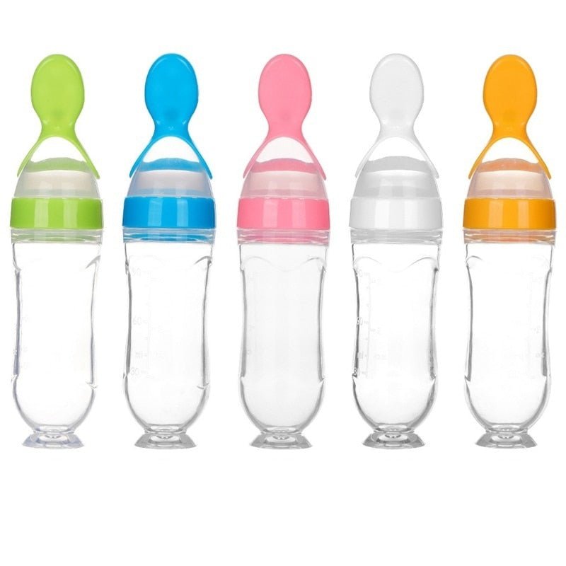 Biberon avec cuillère pour nouveau - né | EasyBottle™ - Eveil et calin