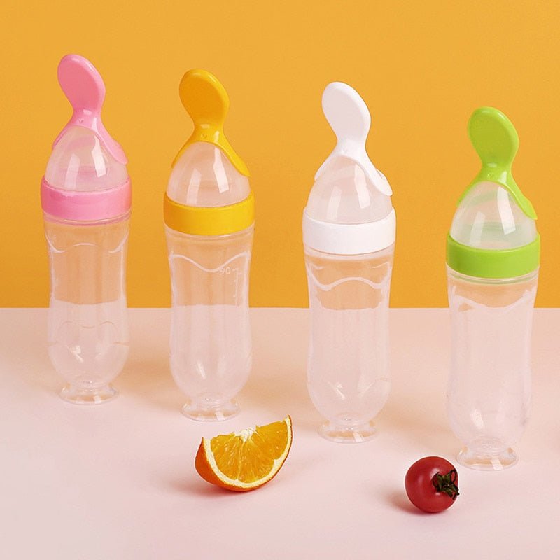 Biberon avec cuillère pour nouveau - né | EasyBottle™ - Eveil et calin