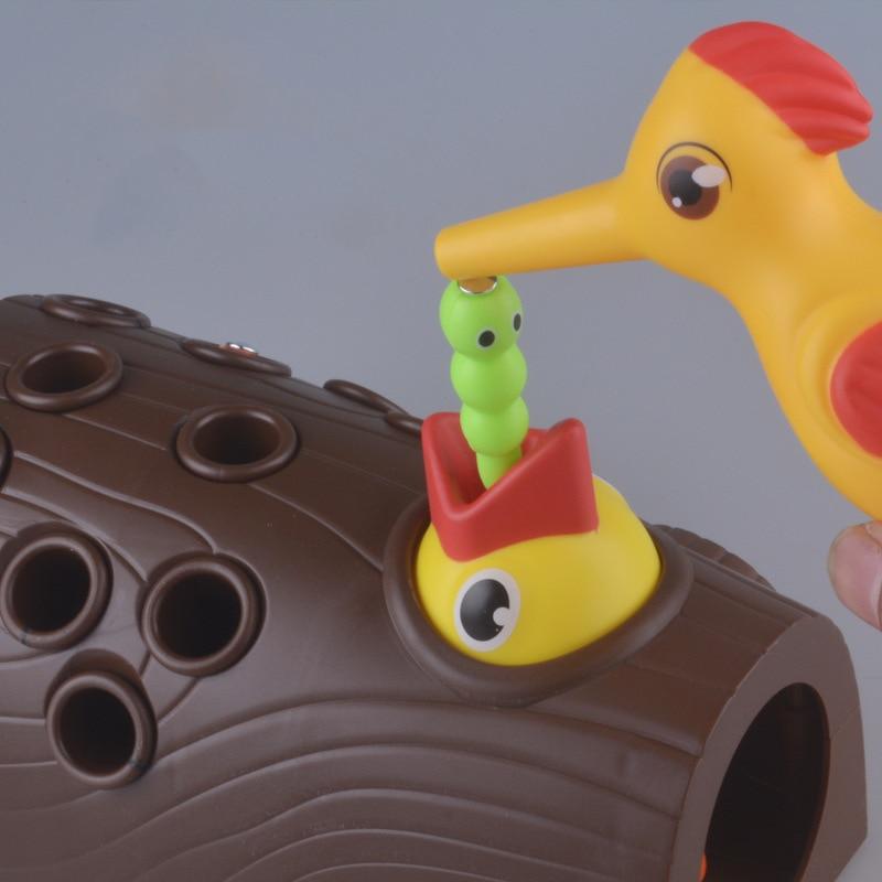 FeedingBird™ - Jouets magnétique attrape - ver | Jeux enfants - Eveil et calin